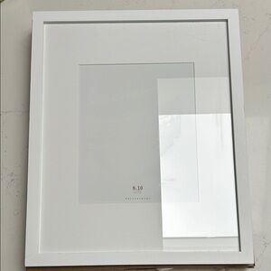 4 Pottery Barn White Picture Frames - 8x10